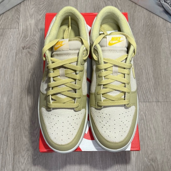 New Nike Dunk Low Khaki Gum Mens 9 Dz4513-200 - Picture 11 of 12